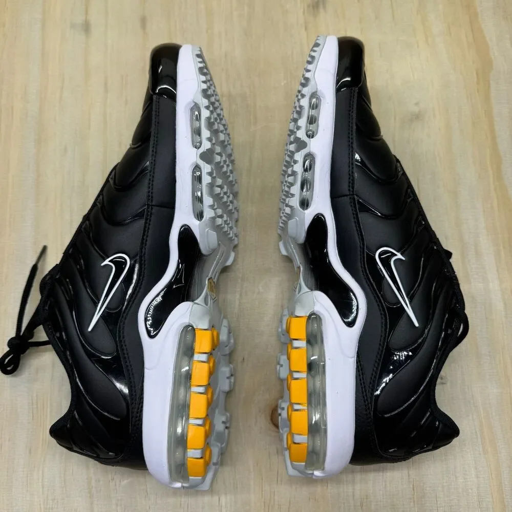 NEW Nike Air Max Plus G Golf Shoes Mens Sz 12 Black Leather FZ4150-001